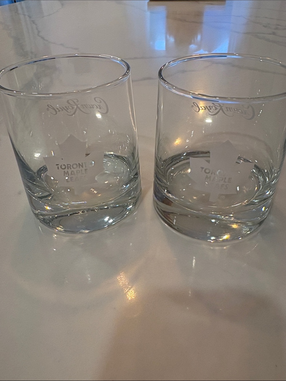 Clear Double Old Fashioned Glasses by (unbranded) - Set of 2